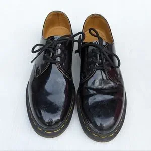 【美品】 Dr.Martens 10084 ゴールド (UK4) Vintage Dr. Martens Platform Oxfords Doc Martens 8314